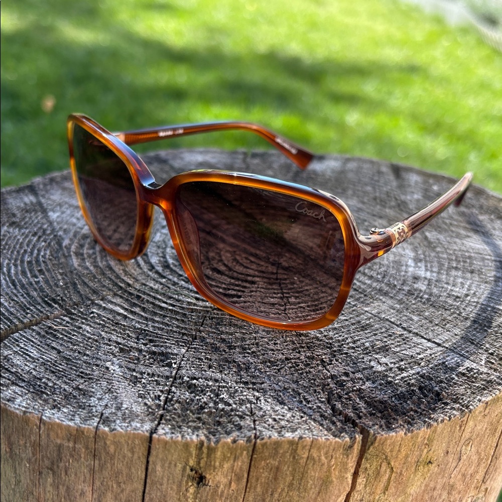 Coach Tortoise Shell Sunglasses